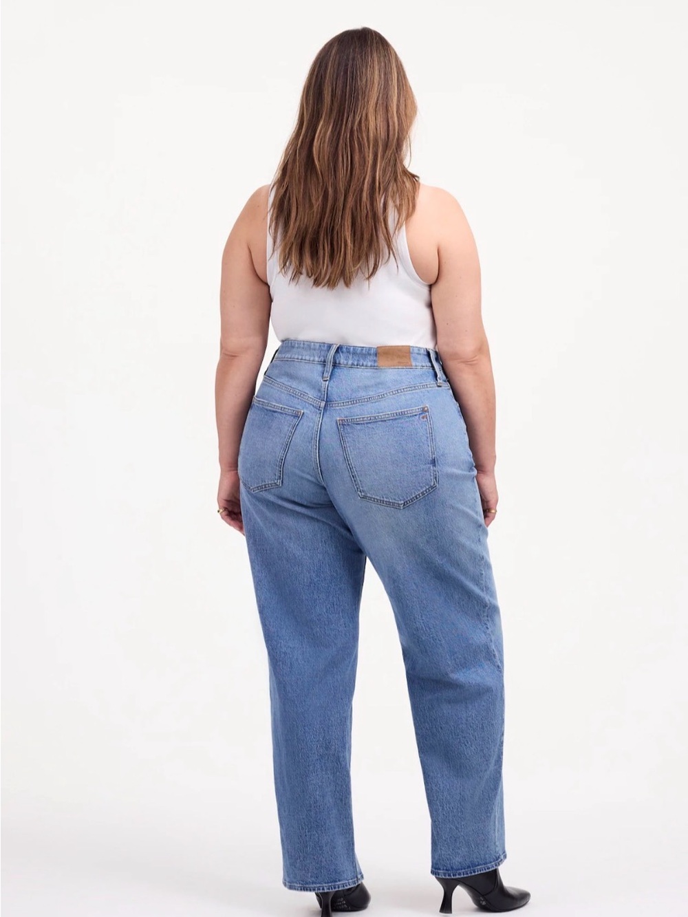 New The Plus Perfect Vintage Wide-Leg Jean